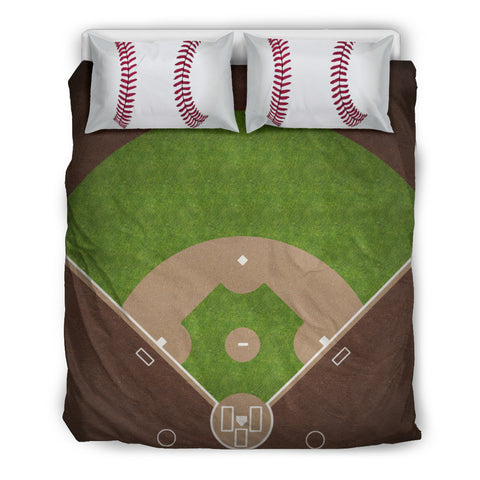 Baseball Lover Bedding Set 3 Pieces