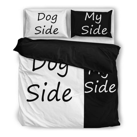 Dog side my side Bedding Set 3 Pieces