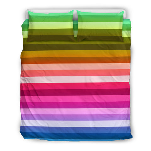 Everyone's Rainbow Bedding Duvet Cover Set 3 Pcs