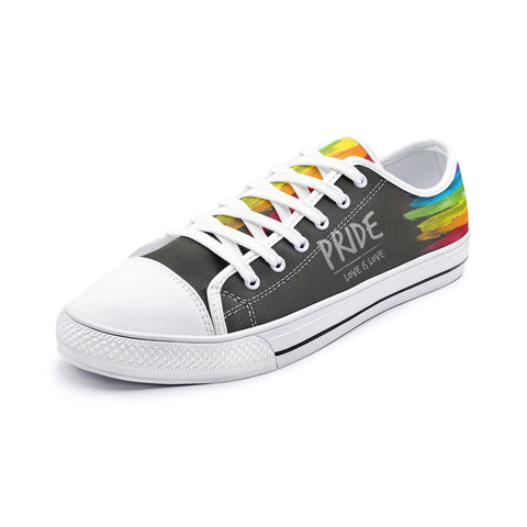 Unisex Pride Love Is Love Low Top Shoes