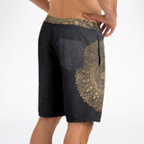Golden Mandala Board Shorts