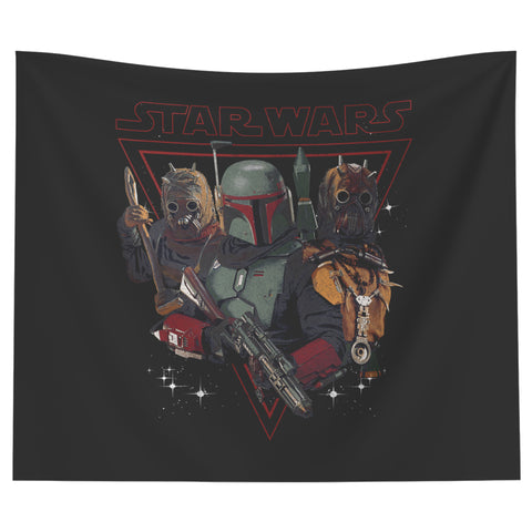 Star Wars The Book Of Boba Fett - Backdrop Wall Tapestry