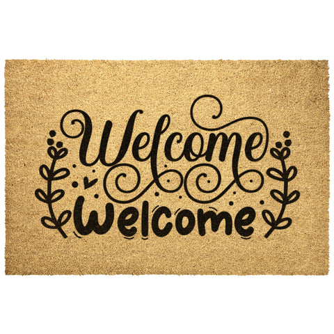Welcome Welcome Outdoor Mat 4 Sizes Coir Doormat