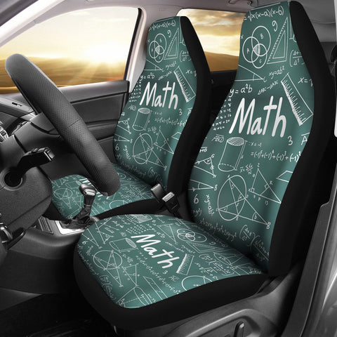 Math Seat Cover Set Of 2