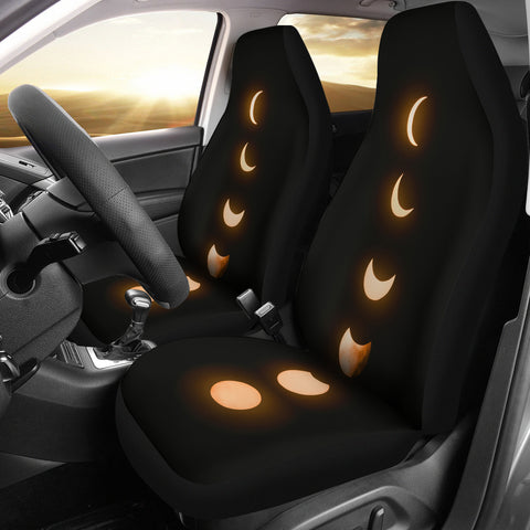 Moon Shapes Car Seat Covers Set Of 2