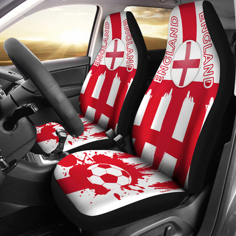 SEND US VICTORIOUS - England Car Seat Covers Set Of 2